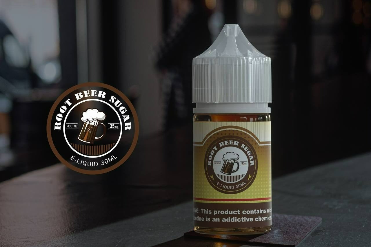 ROOT BEER SUGAR 黃金沙士糖(涼)煙油 30ML 35MG