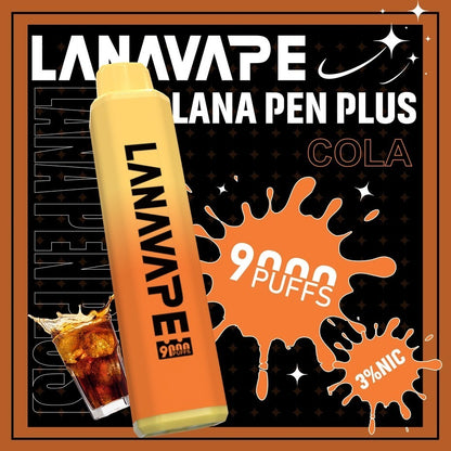 LANA9000口 一次性拋棄式 持久续航 & 快速充电