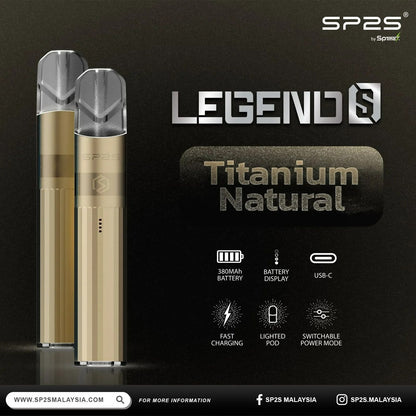 SP2S鈦金主機 電子煙霧化桿 霧化主機 兩檔調節一代通用煙彈